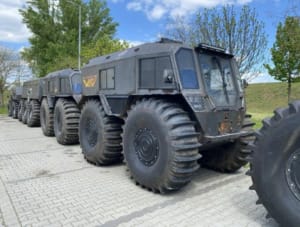 SHERP VEHICLES in the movie Alien Romulus.